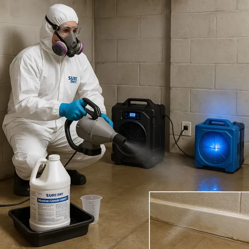 Sanitization and Odor Removal process in Trenton, TN